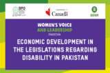 Economic Development in the Legislations regarding Disability in Pakistan