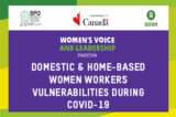 Domestic & Home-based Women Workers Vulnerabilities during Covid-19 and the Role of Digital Technology
