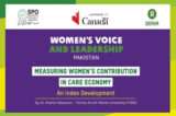 Measuring women contribution in care economy